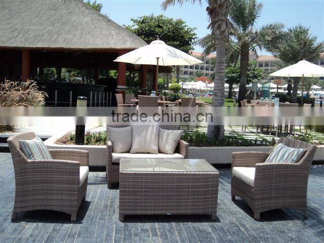 China 2015 new desige glass dining table in the garden outdoor furniture
