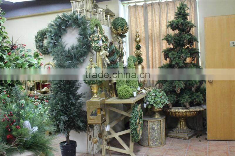 mini / huge artificial christmas pine tree / ring / flower for home / hotel / office (new christmas combination of Este-022 )