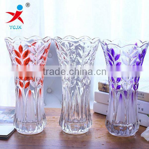 More transparent large glass vases/flower arranging flowers/contracted household decorations/furnishing articles in the living r
