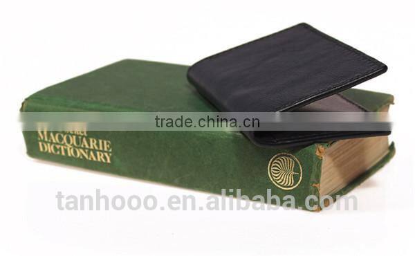 vegetable cow leather card holder/vegetable leather card case