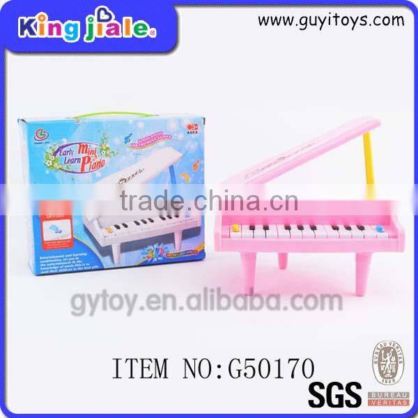 Hot sale children cartoon foreign mini music keyboard instrument