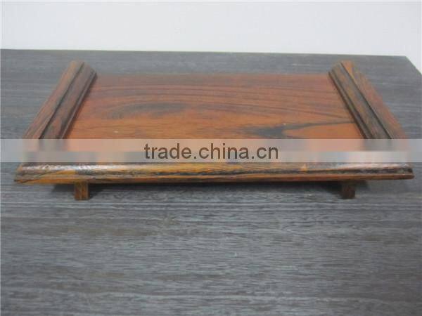 American retro leisure solid wood coffee tea table