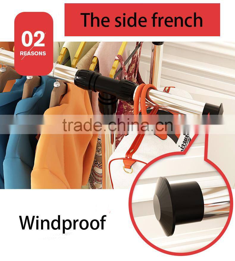 retail hanging clothes display racks