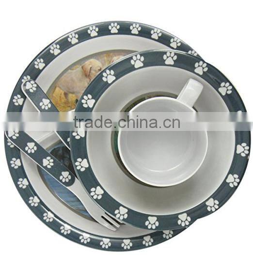 Factory wholesale melamine dinner set,melamine plate and bowl