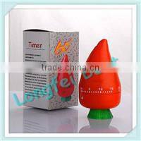Vegetables shaped kitchen timer clock mechanism