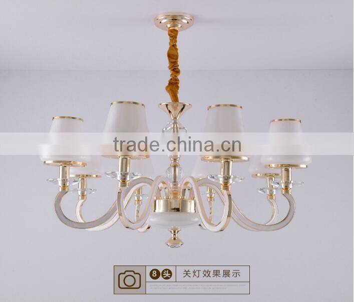 M968 Momoda decorations European simple Crystal modern living room bedroom lighting chandelier pendant lamp