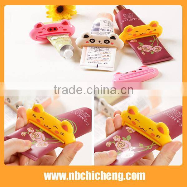 Animal Shaped Batherrom Tooth Brush Holder and Toothpaste Dispenser