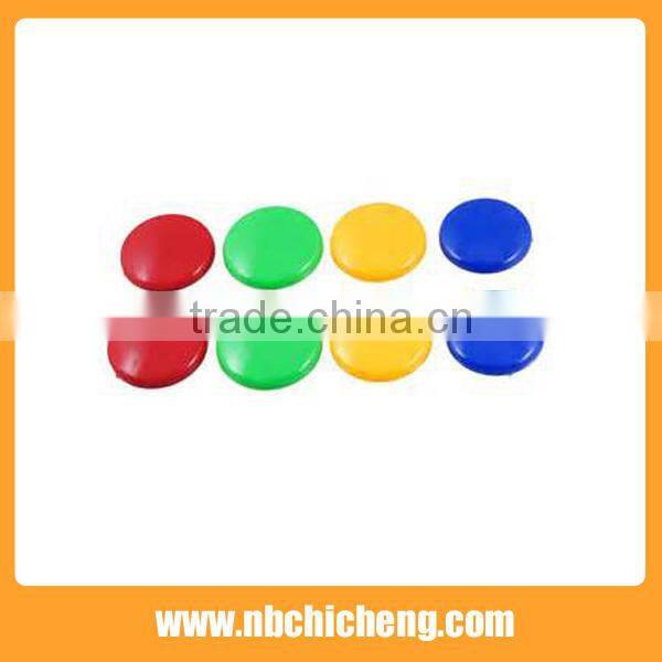 4pcs Coloful Round Office Magnets