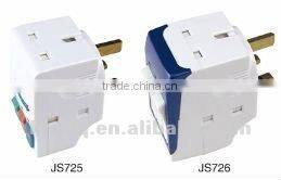 female to male electrical europe plug adapter