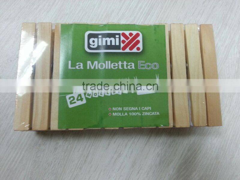 on sales pine wooden clothes peg