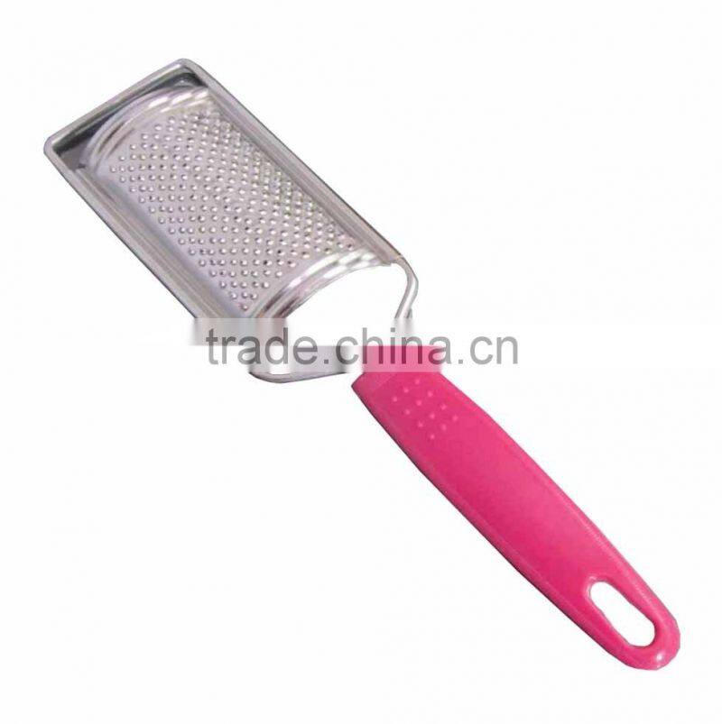 Convenient Plastic Handle Stainless Steel Cheese Grater