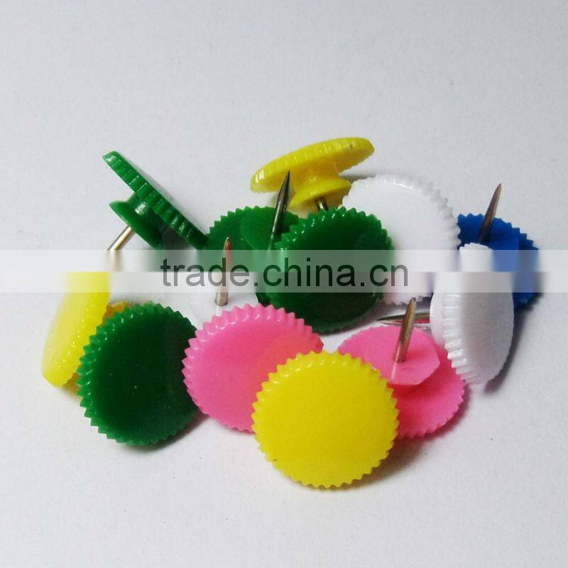 Quality different shapes decorative fancy colorful push pins