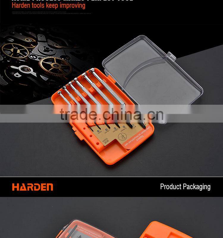 6 pcs precision Screwdriver Set handle tools fastening tools