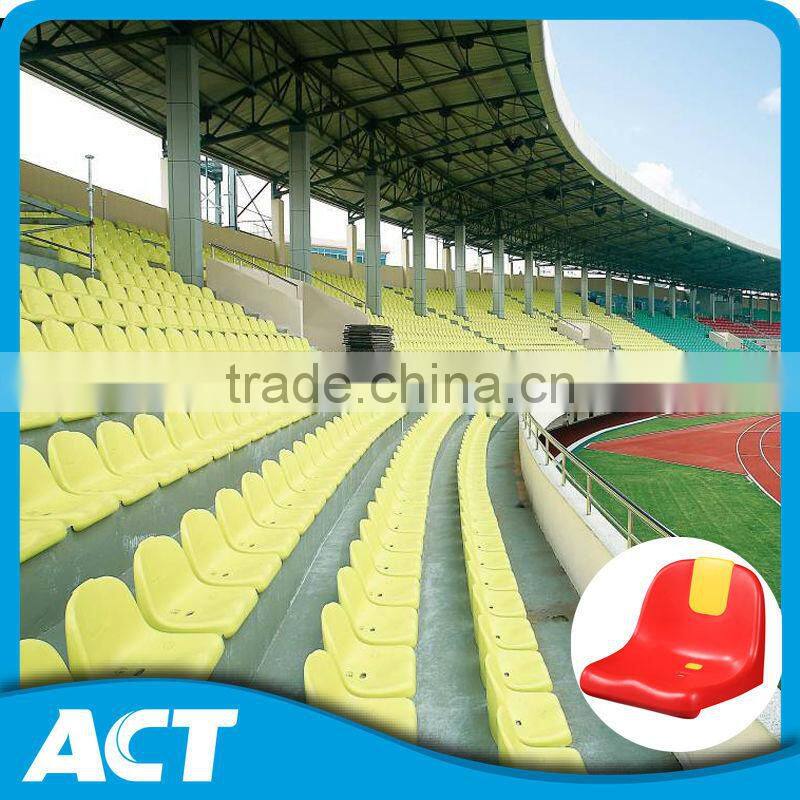 plastic molded composite bucket seats for stadium