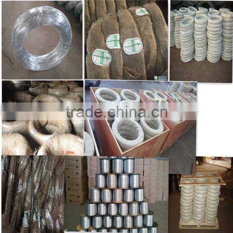 Heavily zinc coated galvanized wire
