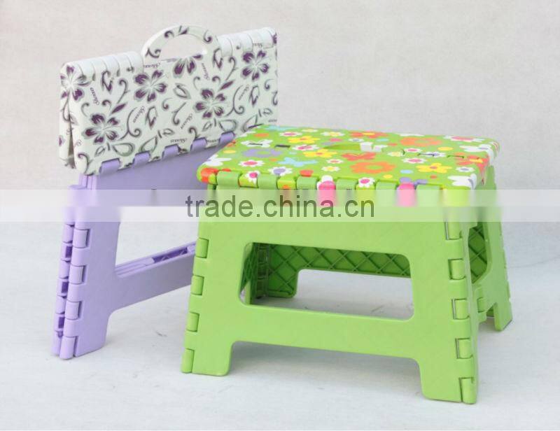 Plastic fold stools,fold step stools,plastic houseware