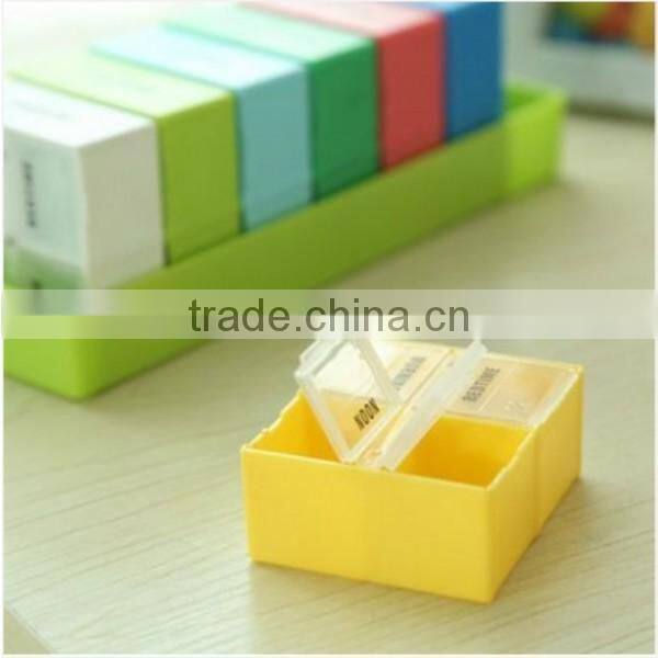 custom promotional 7 days medicine storage PP plastic pill storage box supplier in China,custom 7 days plastic pill box supplier