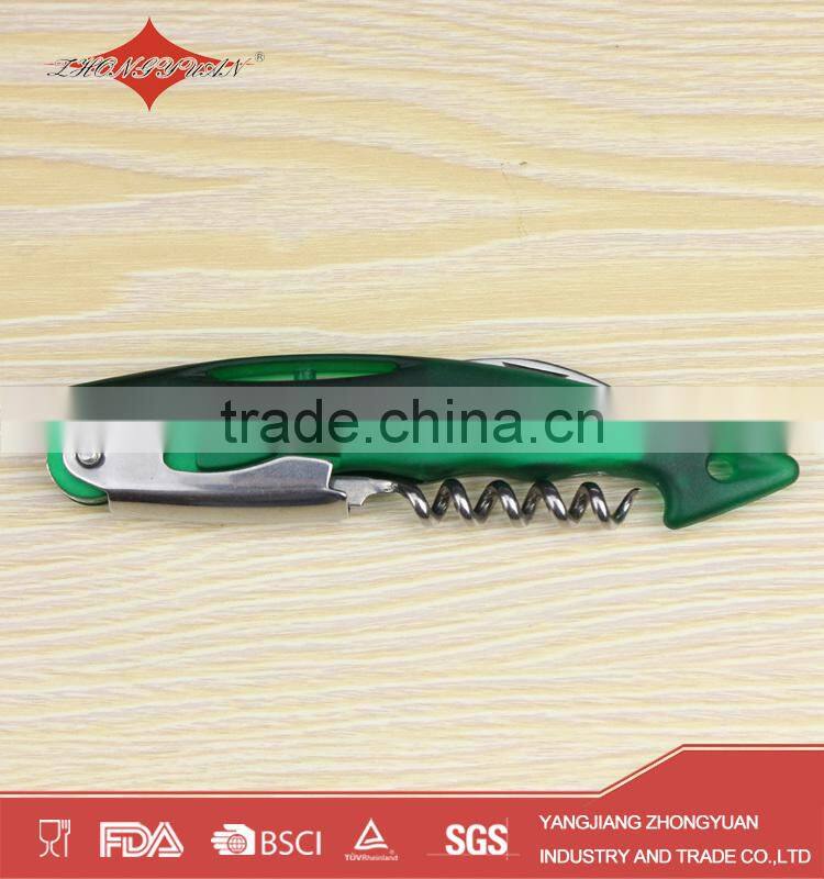 Professional novelty houseware wine bottle corkscrew opener