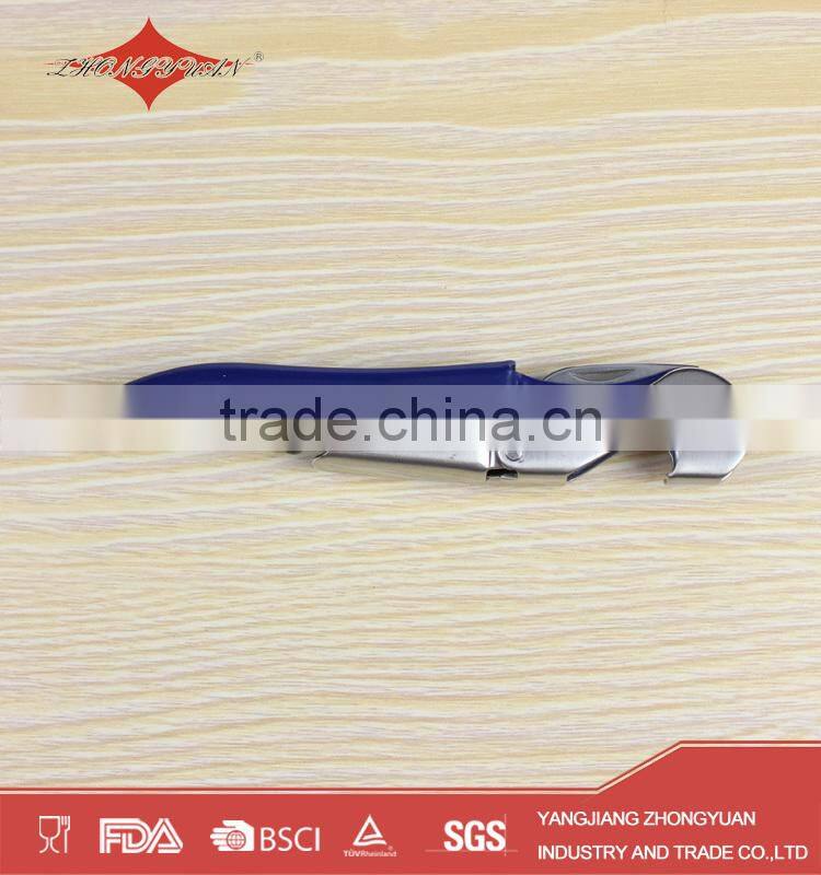 Dark blue high quality wine corkscrew funny