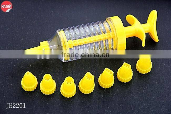 JH1208A Cake Decorated Cookie press with nozzle decorating set