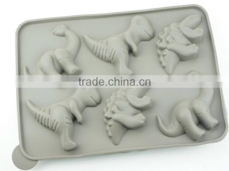 11201 silicone dinosaur shaped cake mold