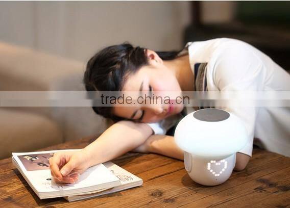 Mushroom Mood Light Smart LED Night Lamp Light with Speaker Record Alarm Function