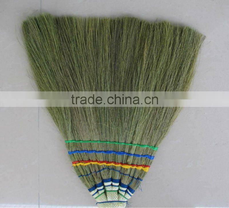 hot sale india grass broom with handle