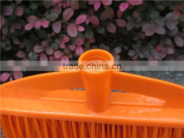 orange plastic hard broom