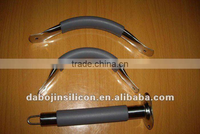 doorknob coated with silicone rubber