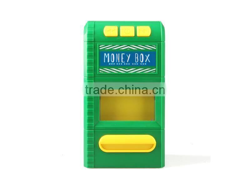 new arrival shredding money machine money box Tricky toys with music