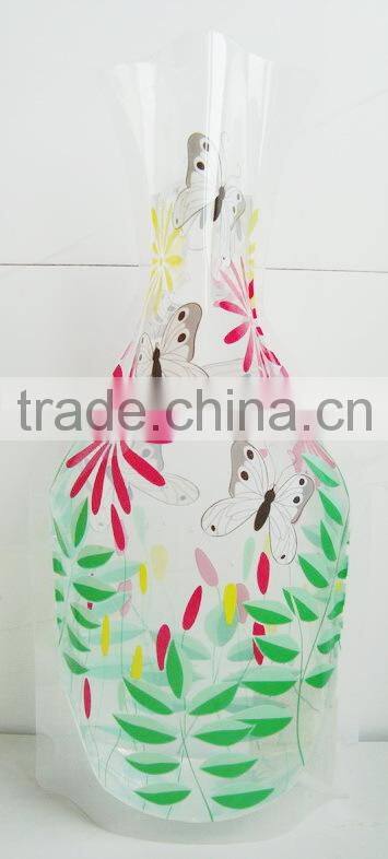 PET disposable plastic flower vase