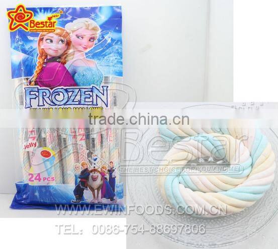 Long Stick Twist Marshmallow fill Jam