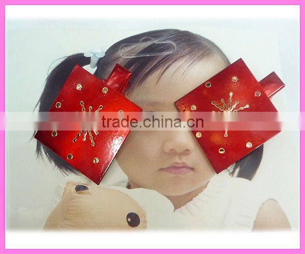 red square kids hair clip/hair accessory