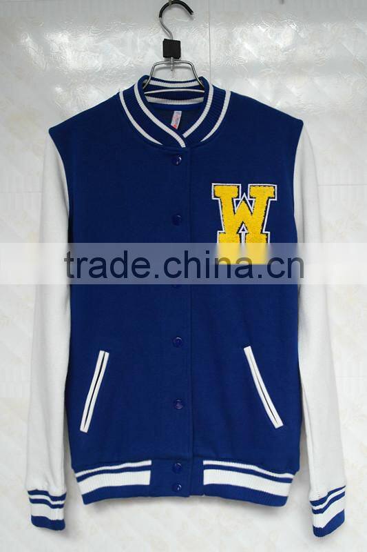 Baseball Jacket,Varsity Baseball Fleece Jacket, Letterman Jacket Unisex ,fleece swaeater,towel embroidery jacket