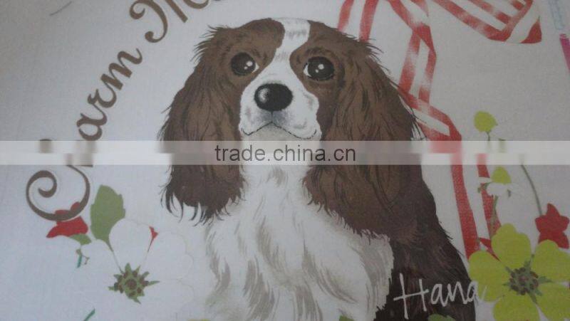3D heat transfer printing label for T-shirt with animals pictures