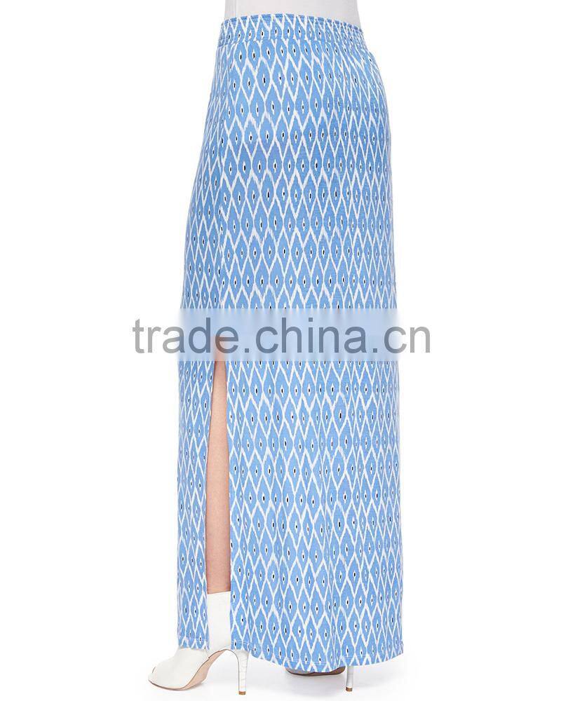 long skirt for women latest long skirt design printed skirt high side slit