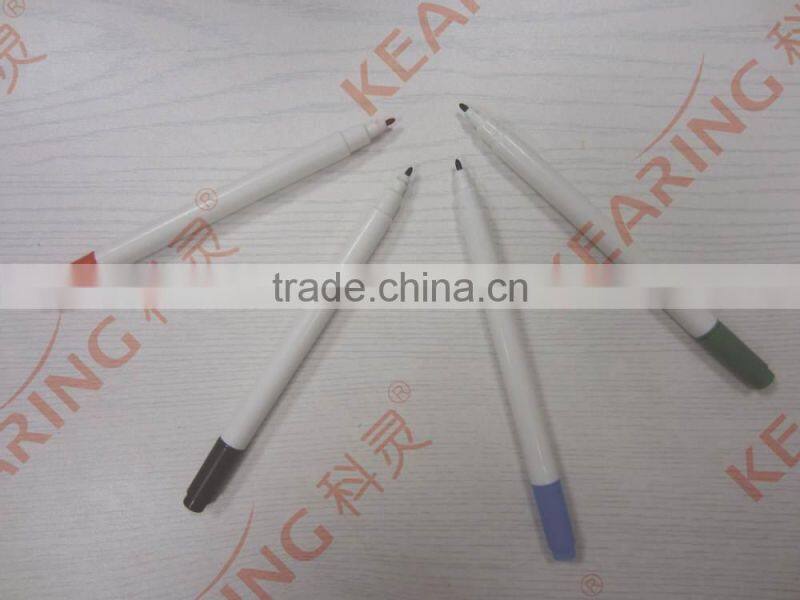 Kearing brand colorful temporary marking wet erasable pen used for nonporous surface