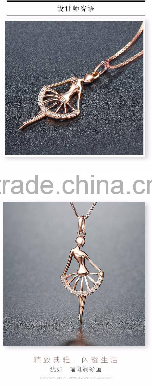 Dainty Personalized Rose Gold Necklace