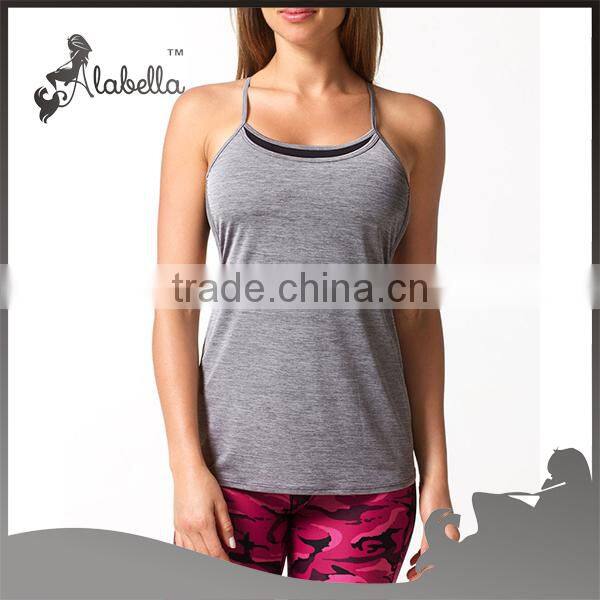 Custom print sports singlets,fitness gym tank top