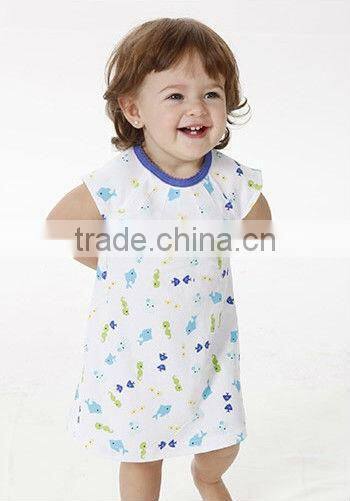 wholesale 2013 mom and bab baby girl's dress,100% cotton baby clothes in stock