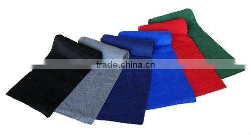 promotional kids polar fleece scarf with embroidery lovely dog