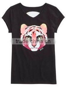 Hot sell women fancy cotton T-shirt