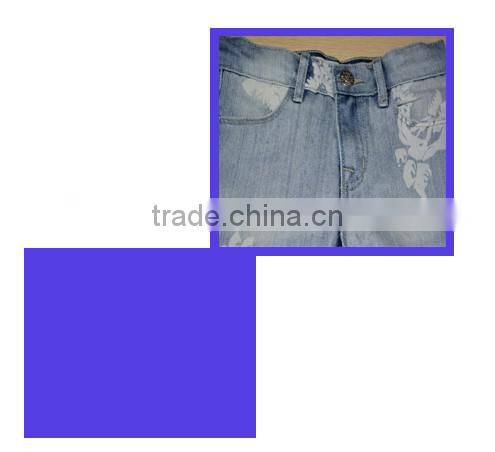 The latest fashion top quality girls jeans boutique clothes for kids