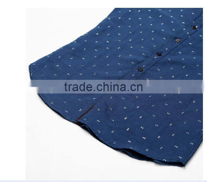 100% cotton long sleeve fancy shirts high quality shirts for men