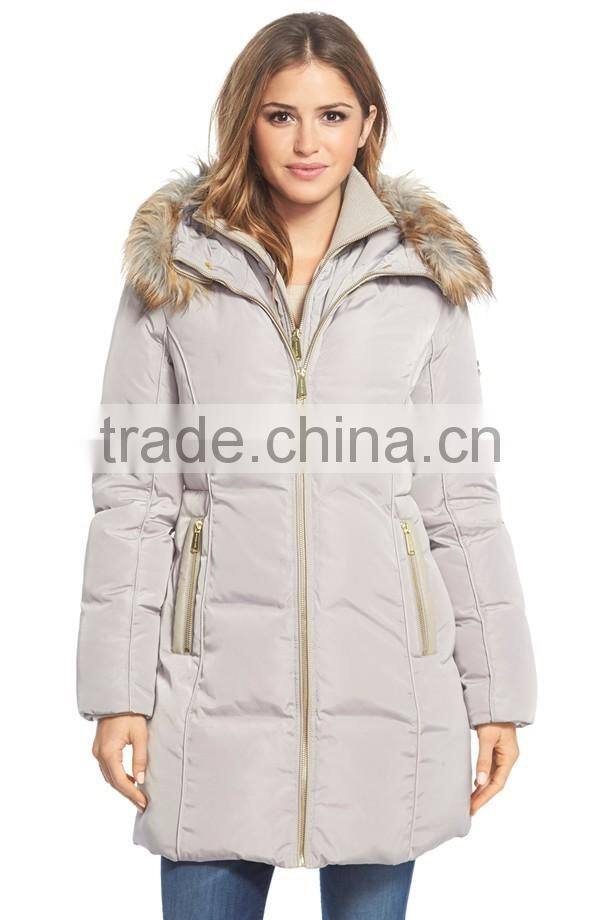 China Factory Supplier Customized Good Quality Women Long Padding Jacket