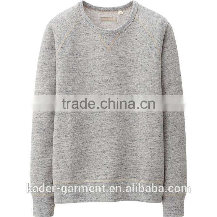 100% cotton men's sweatshirt pure color no printing japan style