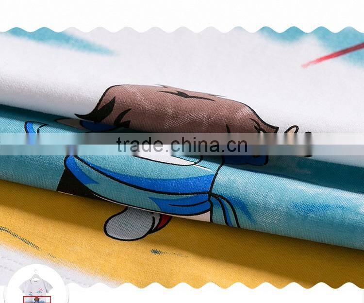 Family Beach Style Clothing Set Couple T-shirt Design China lovely family matching clothing plain t shirt