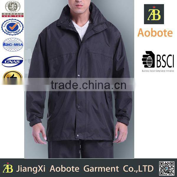 2015 Fashionable Man Waterproof Rain Jacket