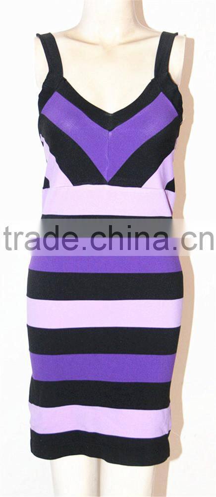 Seamless fashion lady designer one piece dress