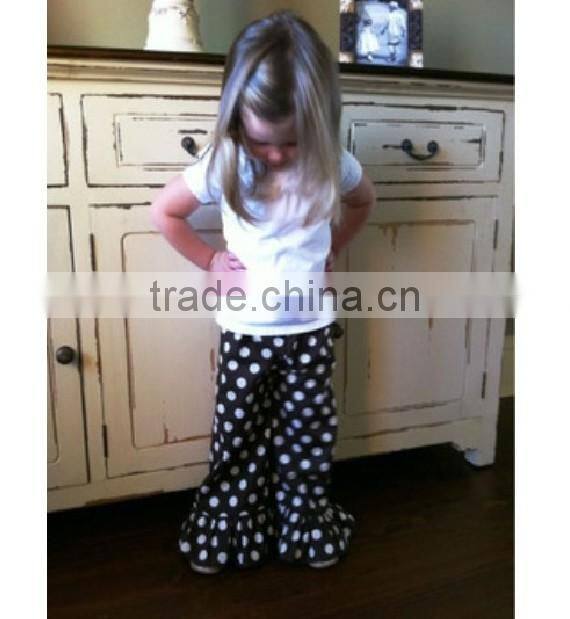 Lovely girls Tunic and Ruffled Legging Set Bunny pattern on top ruffle at the bottom Easter T-shirt &Tenths pants outfits